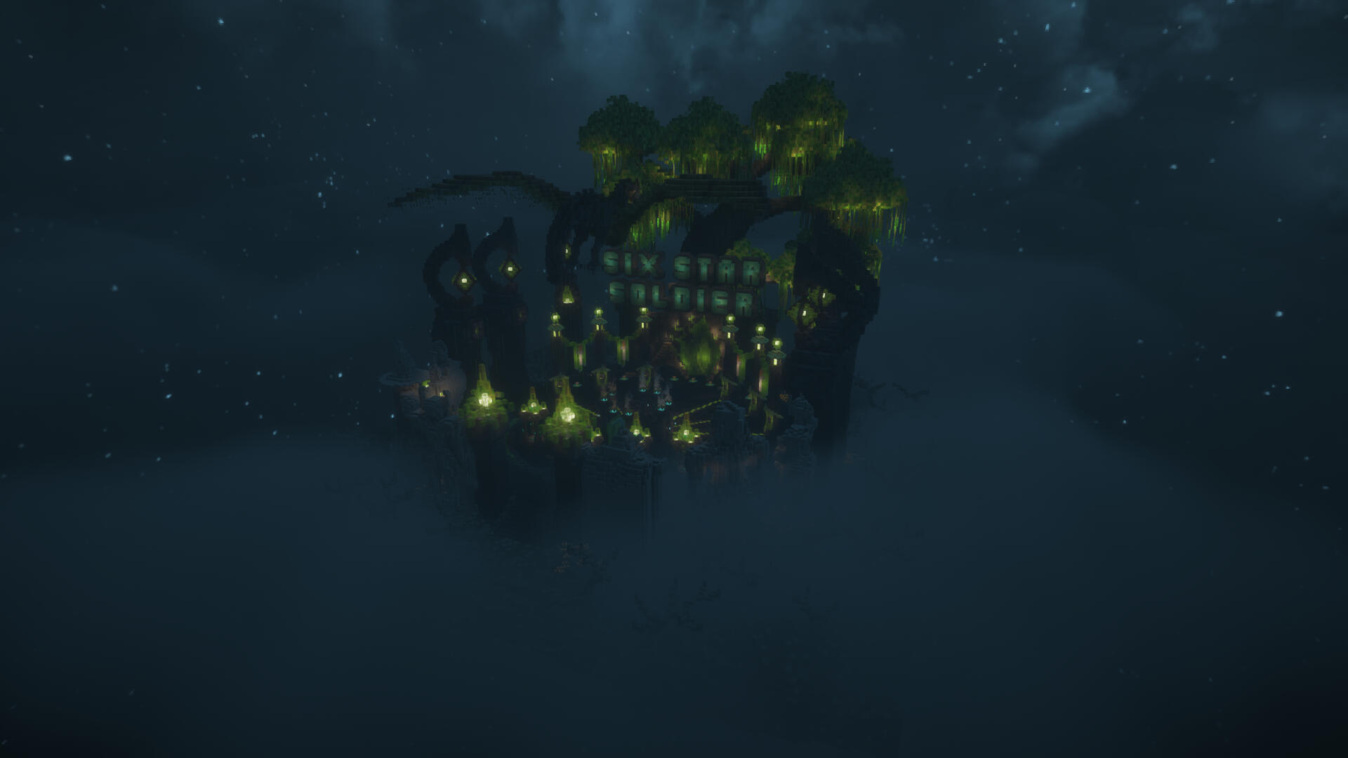Commision build for minecraft server Six Star Soldier